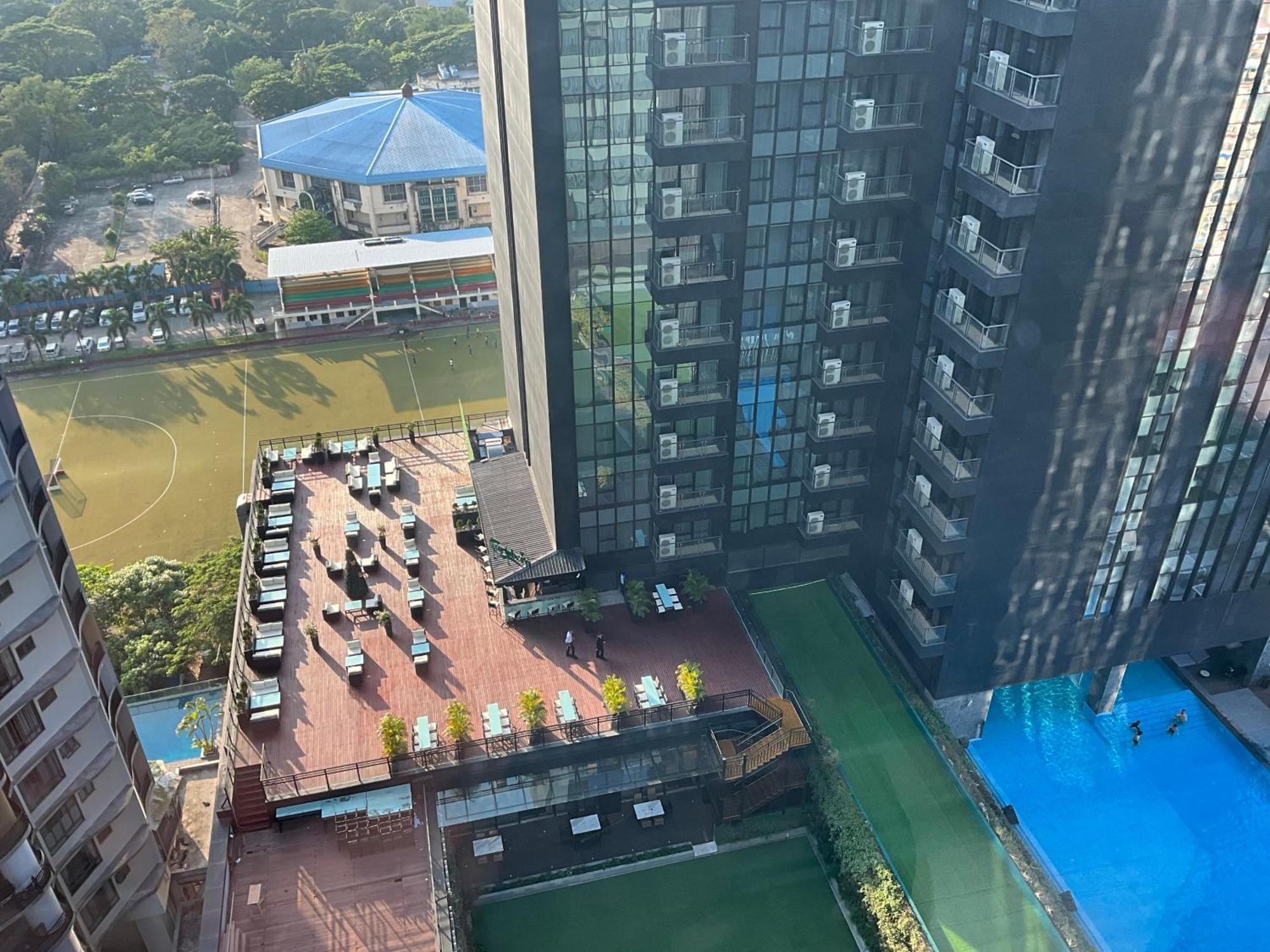 יאנגון Kantharyar Serviced Apartment מראה חיצוני תמונה